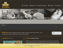 Tablet Screenshot of maistetica.com